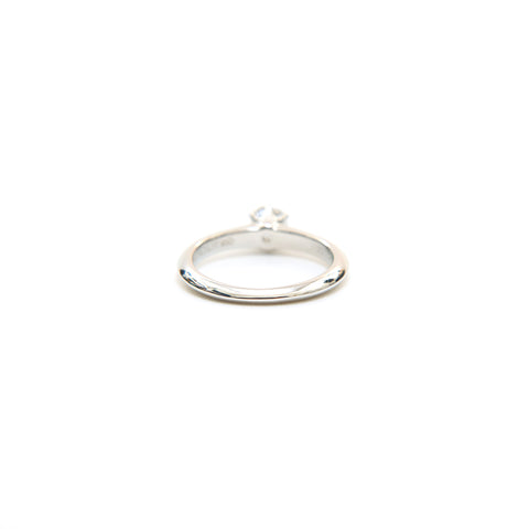 Tiffany Tiffany & Co. Ring Diamond PT950 3.44G 45 Taille 5 Anneau / anneau argent P14255