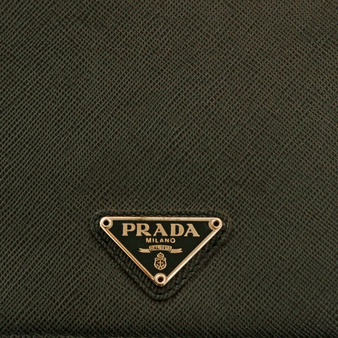 PRADA PRADA Memo Pen Binder Card Black P14306