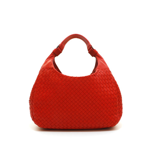 Bottega Veneta Bottegaveneta Intrecciato手提包皮革红色P14330