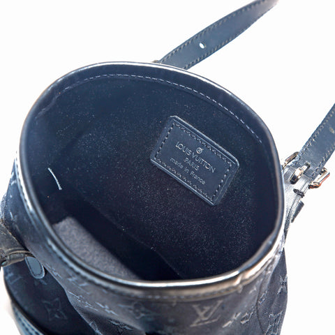 Louis Vuitton Sottle Bucket Monogram Handbag Satin Black P14334 – NUIR  VINTAGE