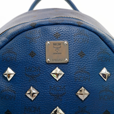 Royal Blue Mcm Backpack
