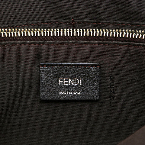 Fendi Fendi Visa Way 2way肩带皮革绿色P14342