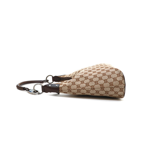 Gucci Gucci GG帆布手袋米色P14376