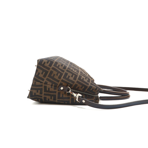 Fendi FENDI Zucca Canvas 2WAY Shoulder Handbag Brown P14377 – NUIR VINTAGE