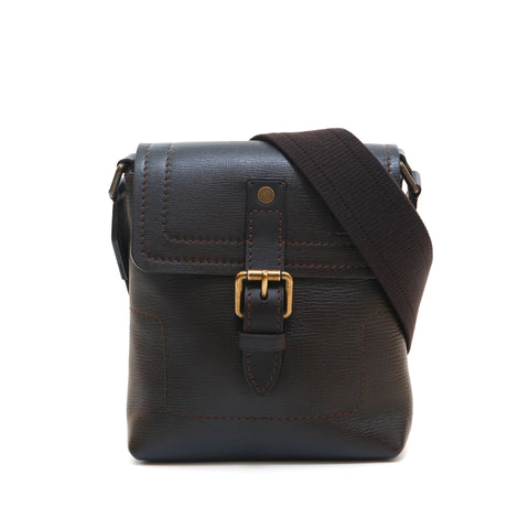 Louis Vuitton Leather Shoulder Strap for Bag Brown 99cm