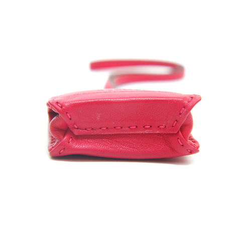 Hermes Hermes Bag Charme Charme Leder Pink P14401