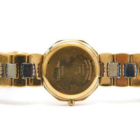 Christian Dior Christian Dior Swing Octagon 48.133 Quarz Watch Gold P14412