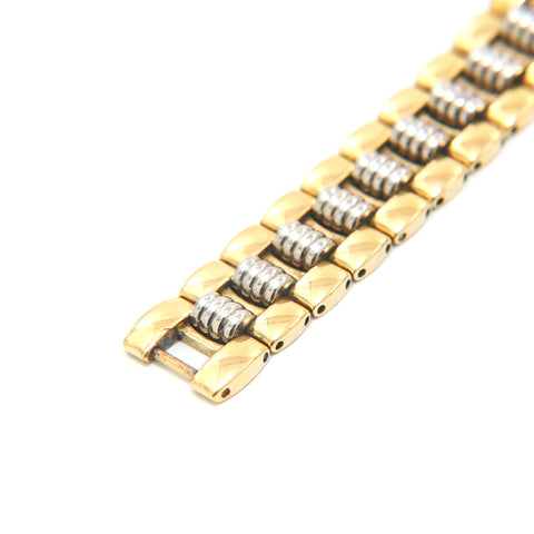 克里斯蒂安·迪奥（Christian dior Christian Dior）八角形八角形48.133 Quartz Watch Gold P14412