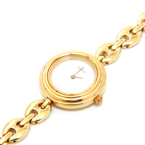 Gucci Gucci Änderung Besel 6 Farbquarz Watch Gold P14413