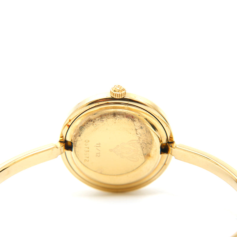 グッチ GUCCI チェンジベゼル クォーツ 腕時計 ゴールド P14415 – NUIR