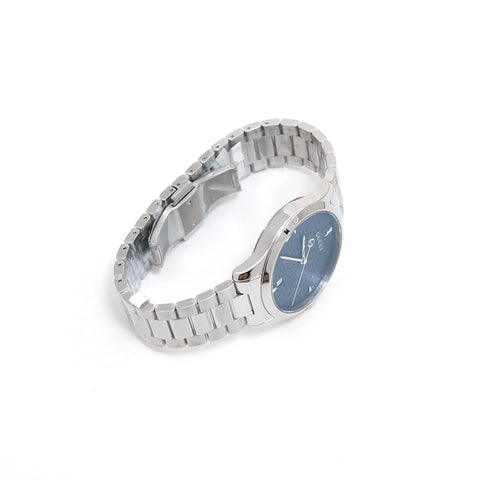 Gucci gucci g intemporel ya1264025a montre argent x bleu p14418