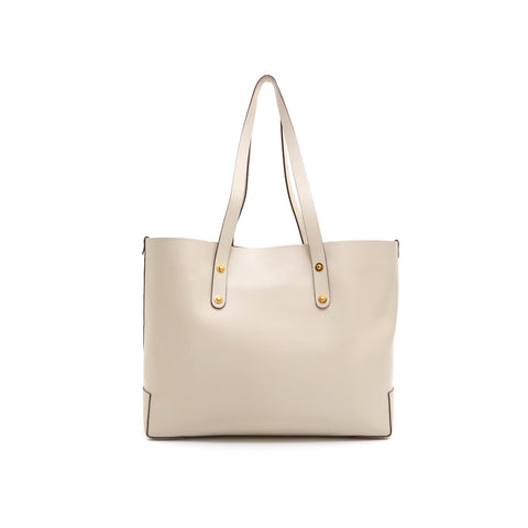 Burberry Burberry Logo fourre-tout en cuir beige P14421