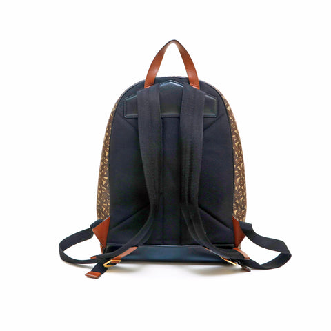 burberry monogram leather backpack Burberry TB Monogram Backpack/Daypack PVC Leather Brown P14425 – NUIR VINTAGE