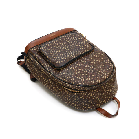 burberry monogram leather backpack Burberry TB Monogram Backpack/Daypack PVC Leather Brown P14425 – NUIR VINTAGE