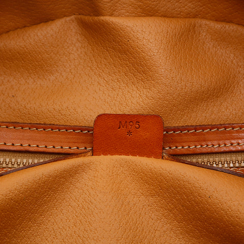 CELINE Tote Bag MC96 Macadam pattern vintage PVC/leather black