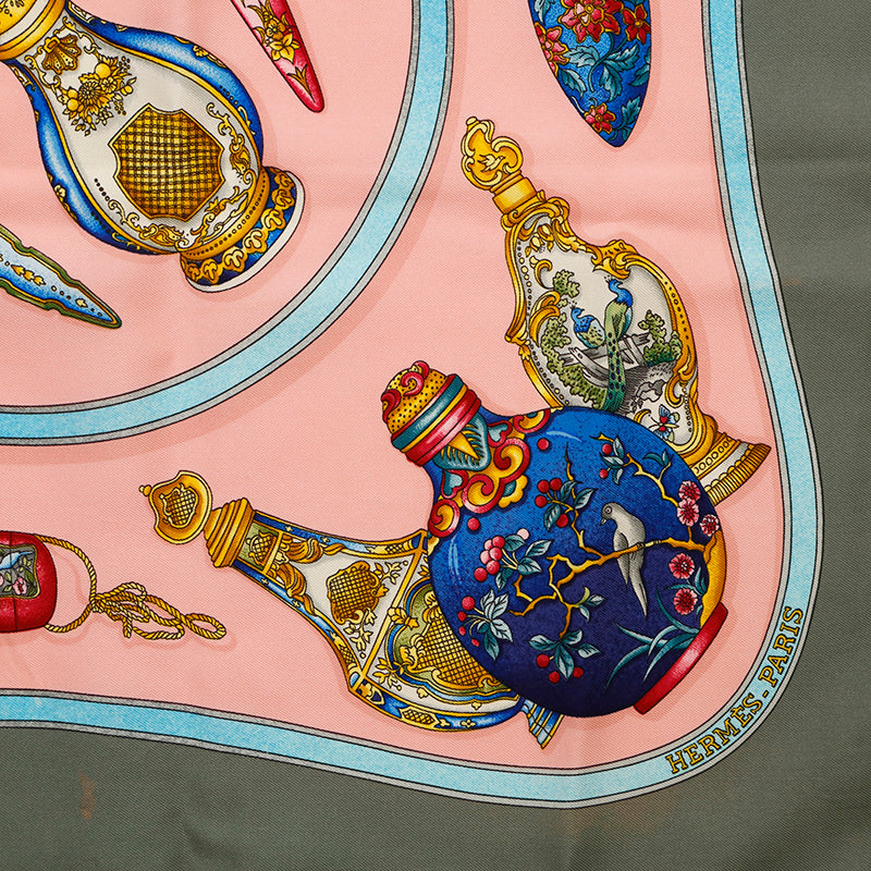 HERMES スカーフ　vintage カレ90 ヴィンテージ・中古】エルメス HERMES カレ90 シルクスカーフ