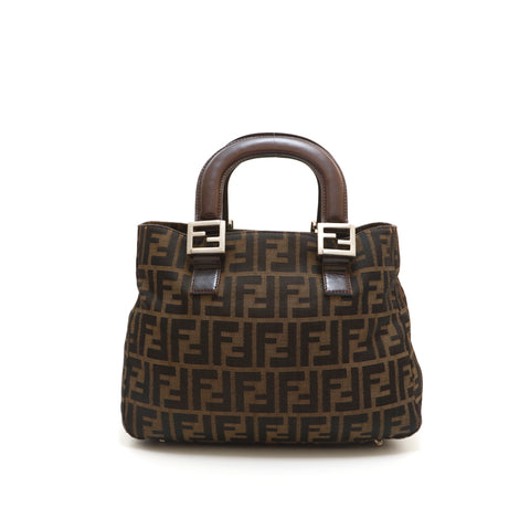 Fendi Fendi Zucca手提袋棕色P14488