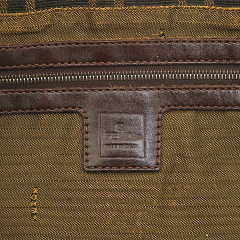 1970s Fendi Zucca Shoulder Bag