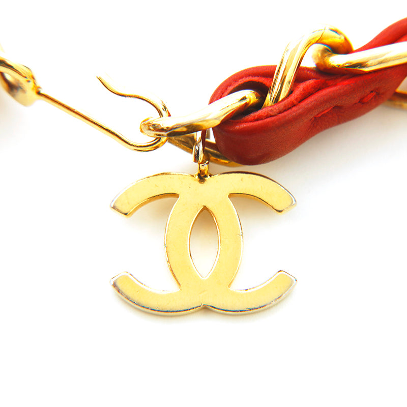 シャネル CHANEL ミニミニマトラッセ ラムスキン チェーンベルト 