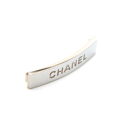 Chanel CHANEL Logo Hair Clip Valletta 9P Silver P14495 – NUIR VINTAGE