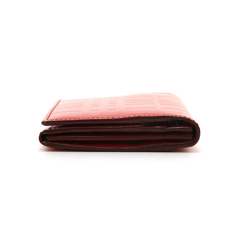 VTG BURBERRY Check Wallet Mini Purse Coin Card Wallet