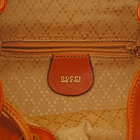 Gucci Gucci Bamboo 2way Bamboo Luc Daypack米色P14513