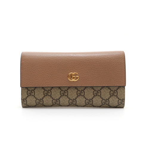 Gucci Gucci GG Sprem Control Wallet Long Wallet Beige P14519