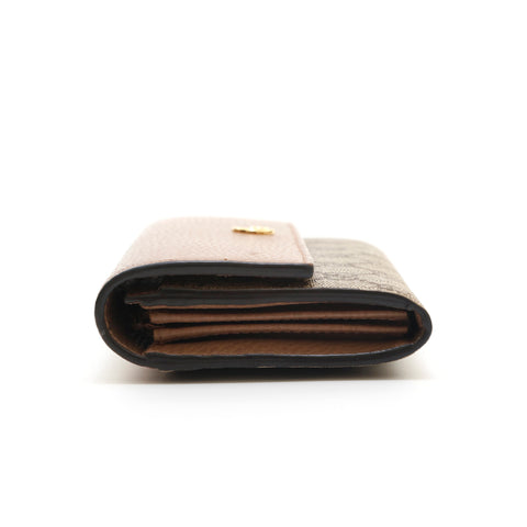 Gucci Gucci GG Sprem portefeuille de contrôle long portefeuille beige P14519