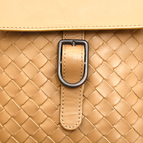 Bottega Veneta Intrecciato Leather One shoulder bag Beige Bottega Veneta