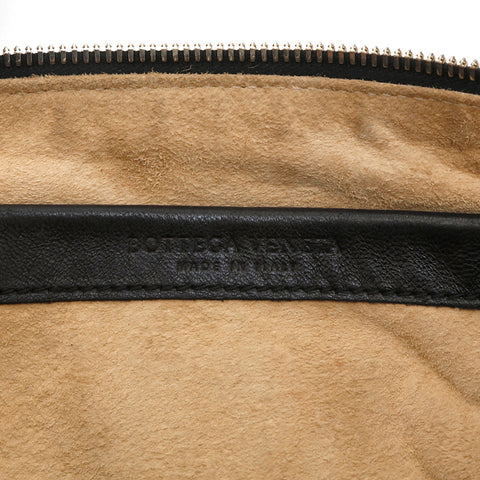 Veneta leather handbag Bottega Veneta Black in Leather - 33570637
