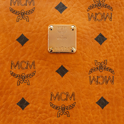 エム・シー・エム MCM セカンドバッグ クラッチバッグ ブラウン P14535