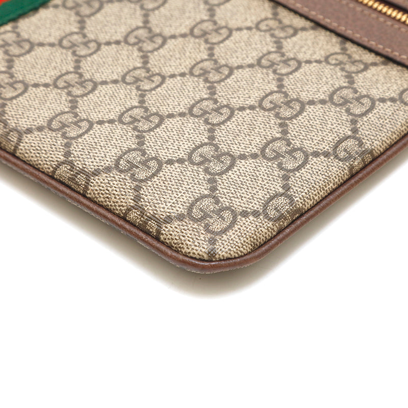 グッチ GUCCI GG スプリーム シェリーライン セカンドバッグ クラッチ