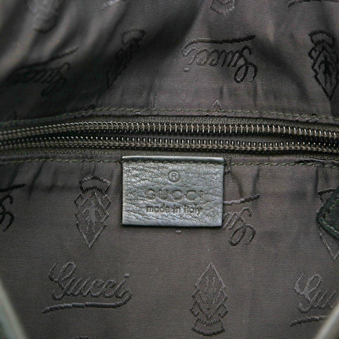 Gucci Gucci Sima皮革肩带黑色P14547