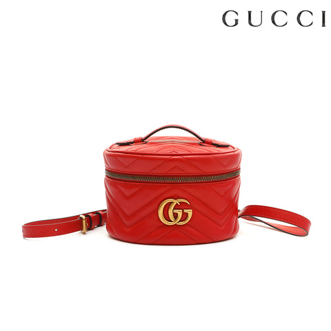 グッチ GUCCI GGマーモント バニティ リュック・デイパック レッド P14561