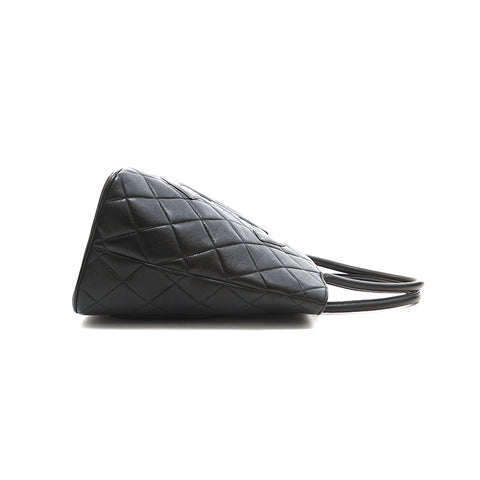 Chanel CHANEL Matrasse Reprint Tote Shoulder Bag Black P14596