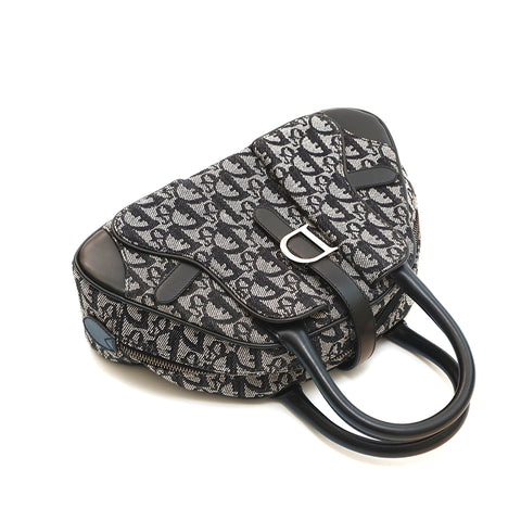 Christian Dior CHRISTIAN DIOR Trotter Handbag Black P14598