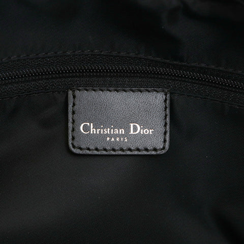 クリスチャンディオール Christian Dior トロッター ハンドバッグ ブラック P14598