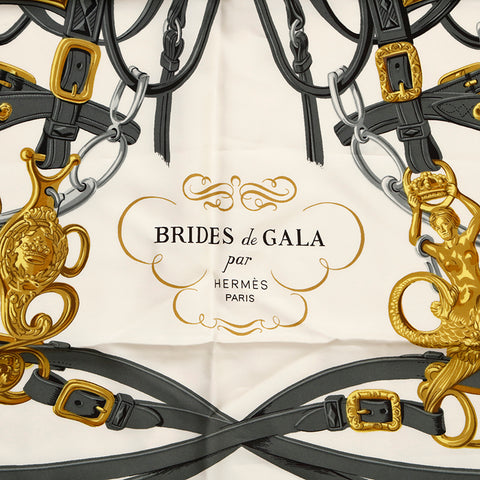 エルメス HERMES BRIDES de GALA 式典用馬勒 スカーフ ピンク P14616