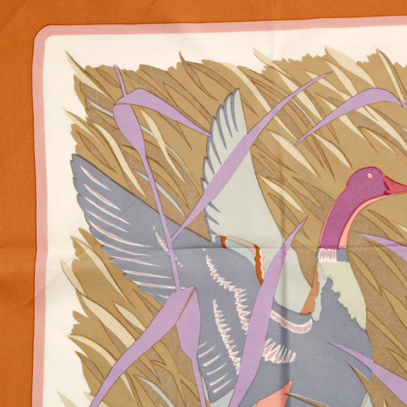 エルメス HERMES カレ COLS.VERTS 鴨 エルメス HERMES カレ90 COLS