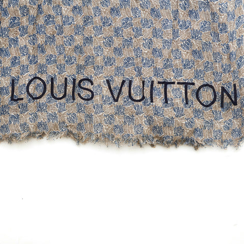 ルイ・ヴィトン LOUIS VUITTON サマーストール ストール グレー P14653