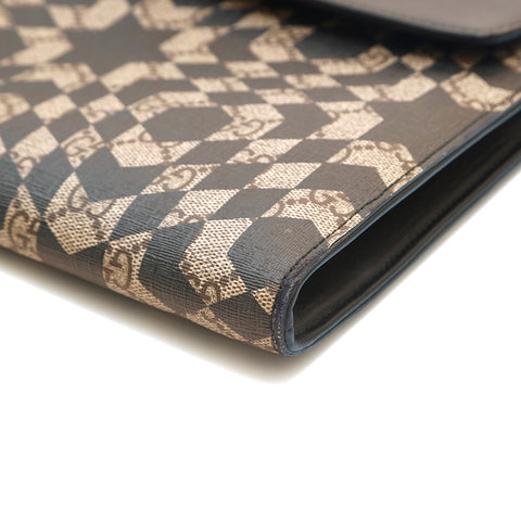 グッチ GUCCI カレイドスター GGプラス  クラッチバッグ ブラック P14714