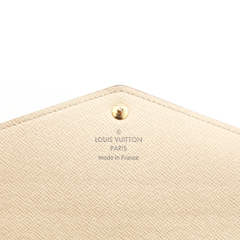 ルイ・ヴィトン LOUIS VUITTON ダミエ アズール ポルトフォイユ サラ