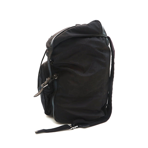 Gucci GG pattern backpack/daypack black P14799