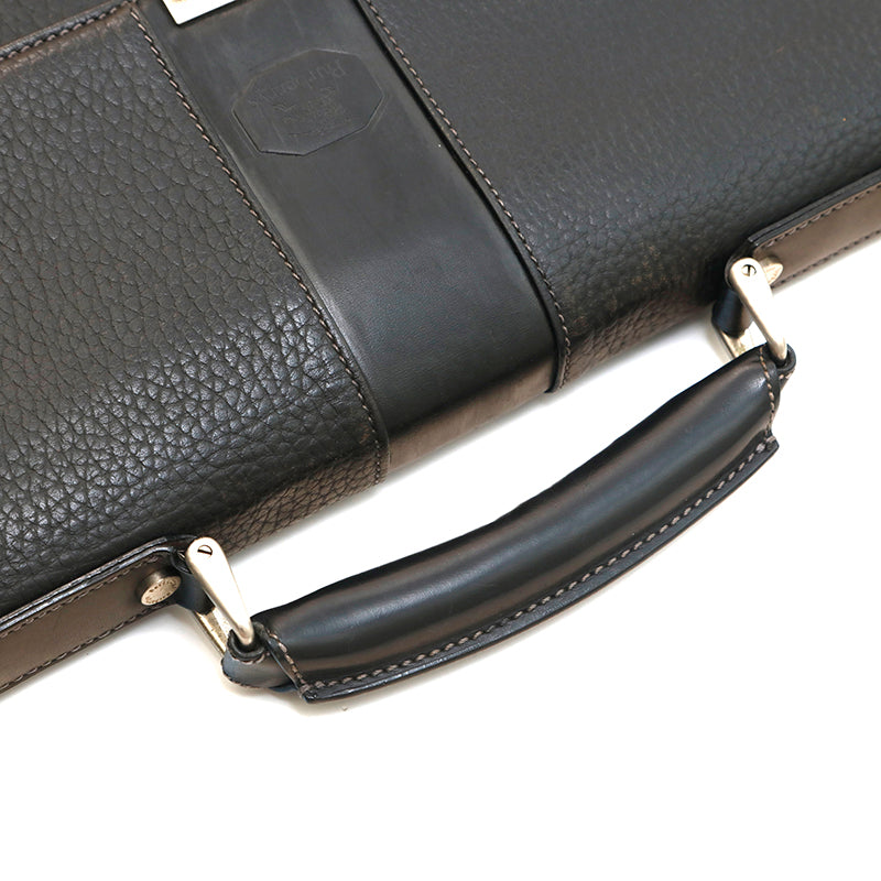 バーバリー BURBERRY ノバチェック レザー ビジネス 2WAY ブリーフ