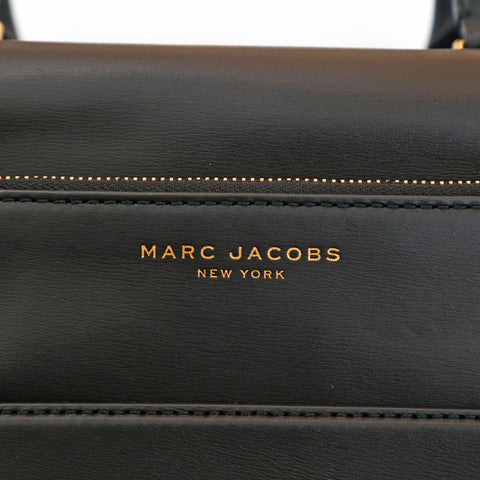 マークジェイコブス MARCJACOBS ミニボストン ハンドバッグ ブラック P14842