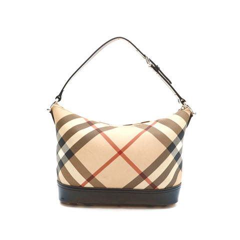 バーバリー BURBERRY ノバチェック ショルダーバッグ ベージュ P14856