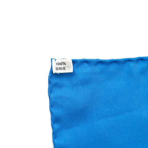 エルメス HERMES カレ90 スカーフ ブルー P14868