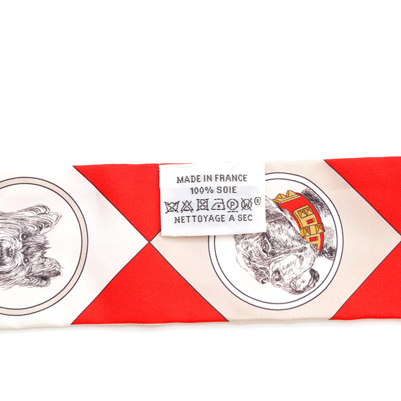 エルメス　ツイリー　レッド P14882_3_5ab50561-7bd0-4b58-