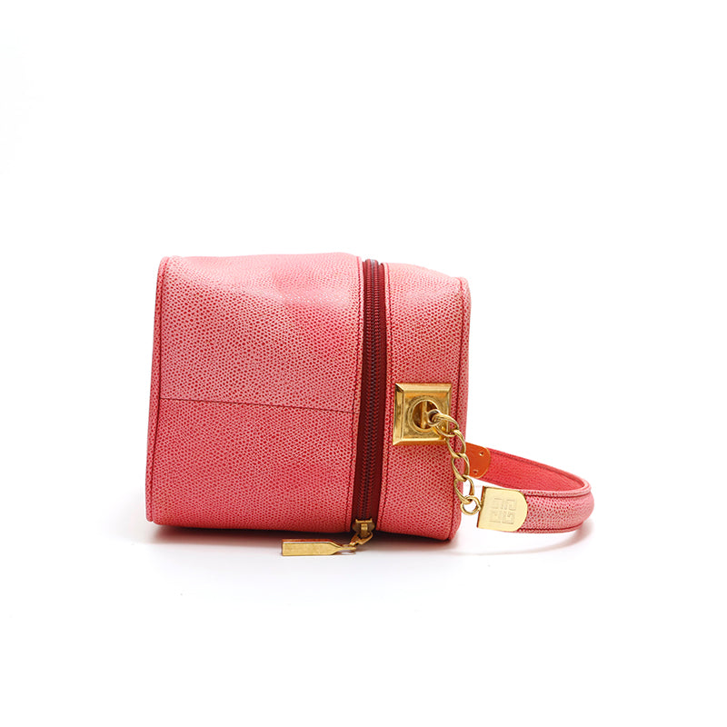 ジバンシィ GIVENCHY バニティ ハンドバッグ ピンク P14926 – NUIR VINTAGE