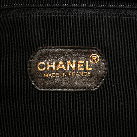 シャネル CHANEL ビコローレ 2WAY ハンド ショルダー ボストンバッグ ブラウン P14958